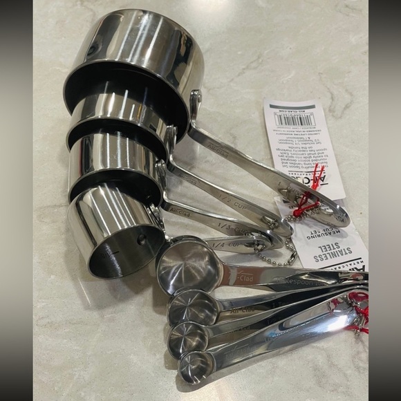 NWT All-clad measuring cups measuring spoons kitchen utensils, great gifts! - Picture 2 of 6